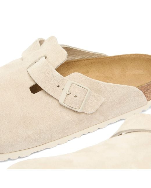 Birkenstock Natural Boston Clog