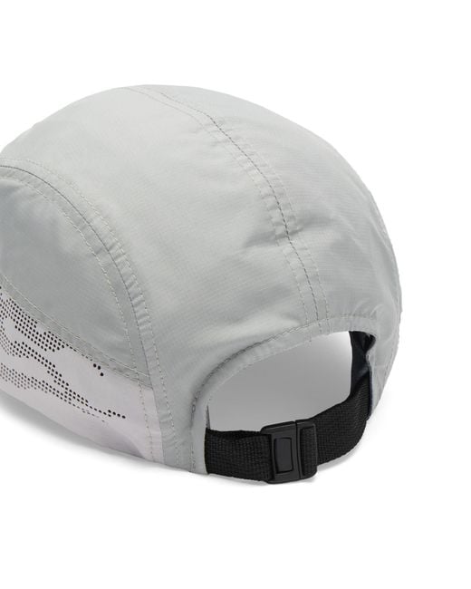 Dime Gray Perforated Tech Cap for men