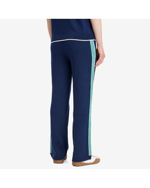Casablanca Blue Tennis Track Pants for men