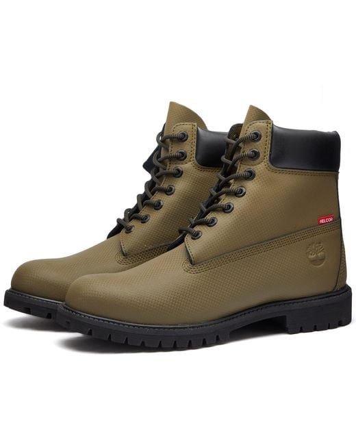 Timberland Green Helcor Premium 6" Waterproof Boot for men