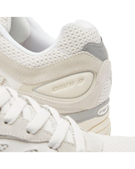 Saucony White Progrid Omni 9 Sneakers for men
