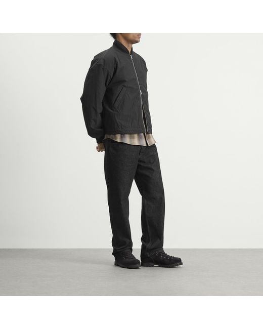YMC Black Basement Bomber Jacket for men
