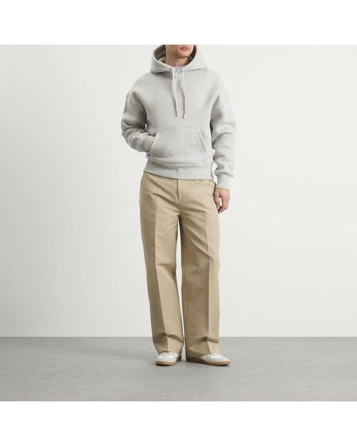 AMI Natural Baggy Trousers for men