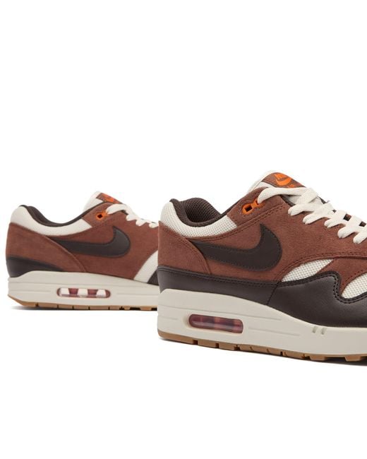 Nike Brown Air Max 1 Ess Sneaker for men