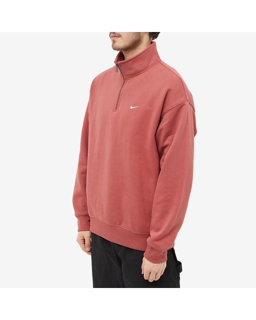 Nike Nrg Quarter-zip Top in Pink for Men | Lyst UK