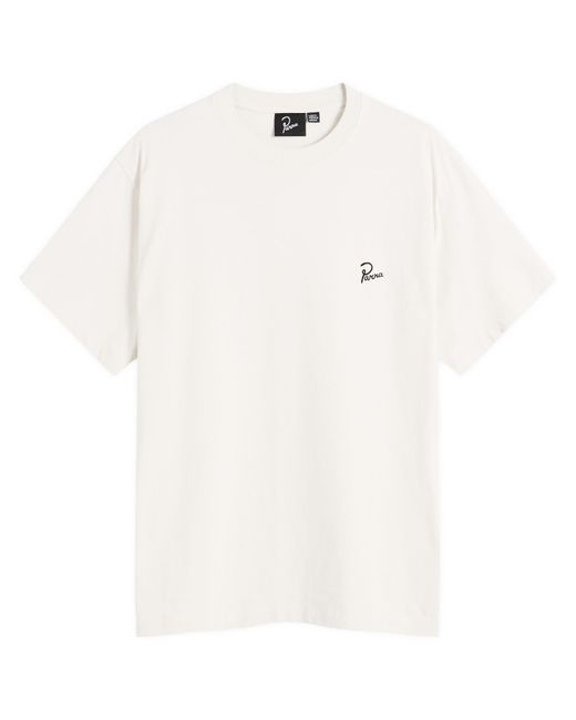 by Parra White Signature T-Shirt for men