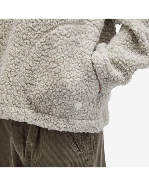 Folk Gray Overhead Fleece for men
