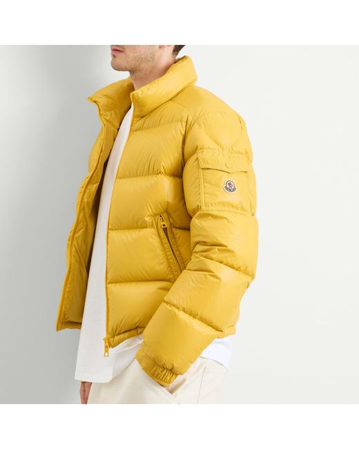 Moncler Yellow Levitha Cropped Jacket for men