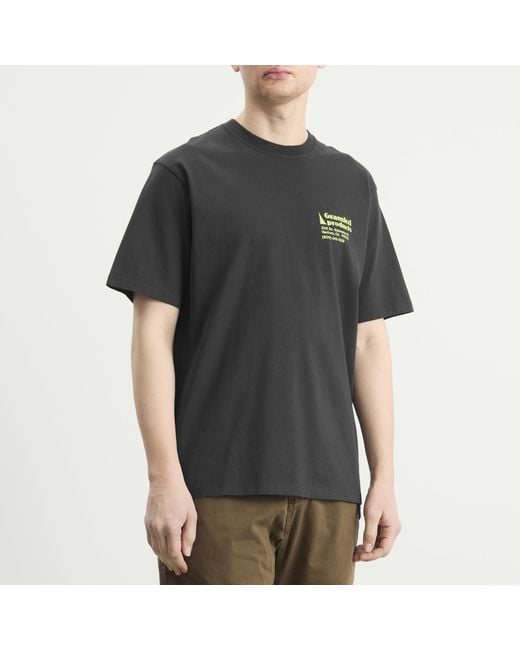 Gramicci Black G-Sail T-Shirt for men