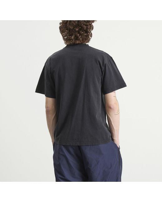 Balenciaga Black Standard' Print T-Shirt for men