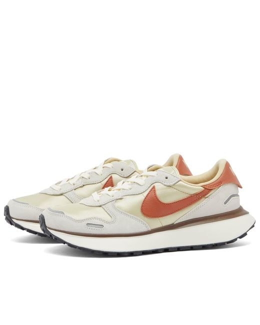 Nike White W Phoenix Waffle Sneaker