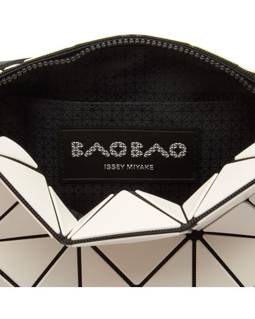 Issey Miyake White Cuboid Shoulder Bag