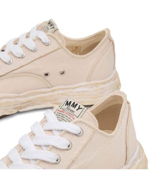 Maison Mihara Yasuhiro White Peterson 23 Embroidery Vintage Low for men