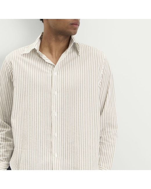 Second/Layer White Second Layer Sherman Shirt for men