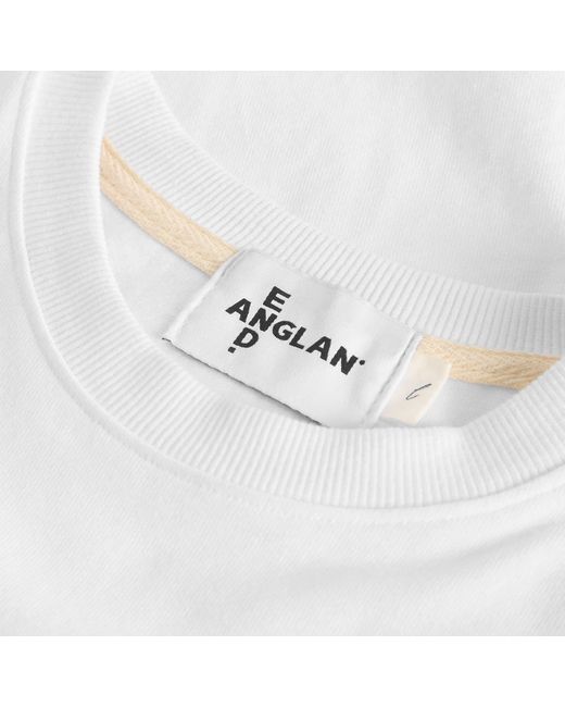 ANGLAN White End. X Parachute T-Shirt