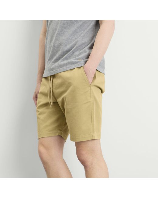 Universal Works Natural Twill Beach Shorts for men