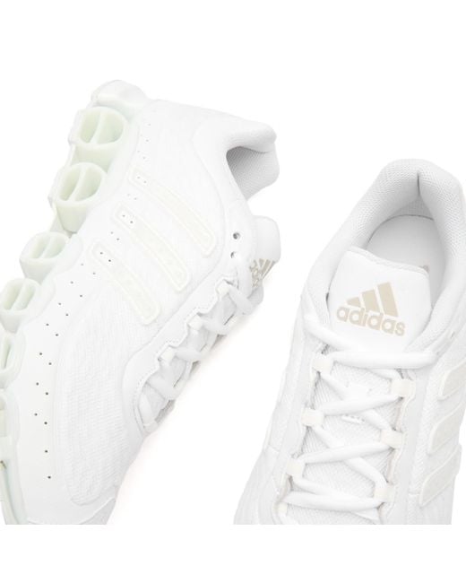 Adidas White Megaride Sneaker