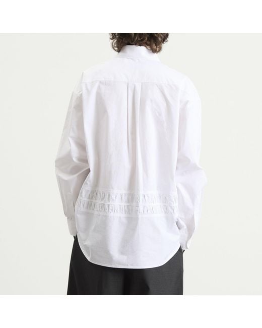 SAGE NATION White Fossil Shirt for men