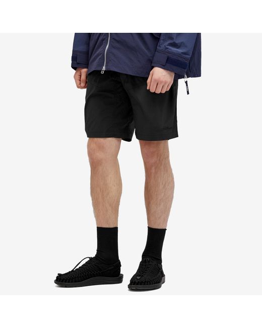 Wild Things Black Camp Shorts for men