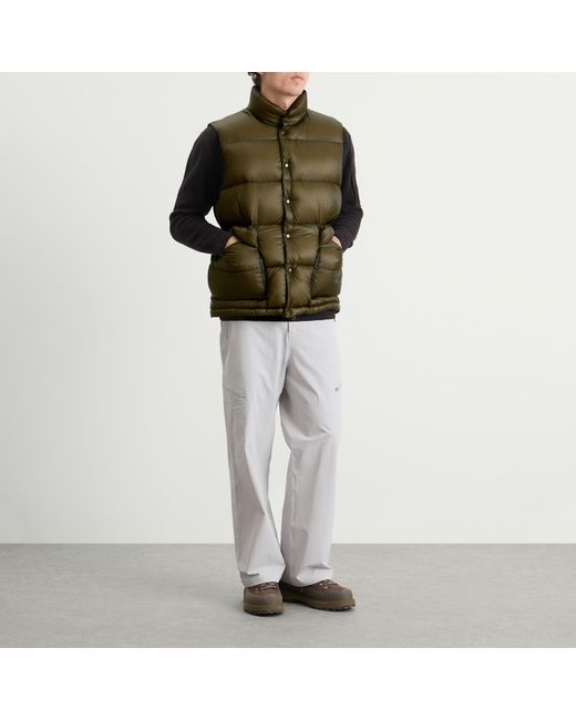 C P Company Green Dd-Shell Vest for men