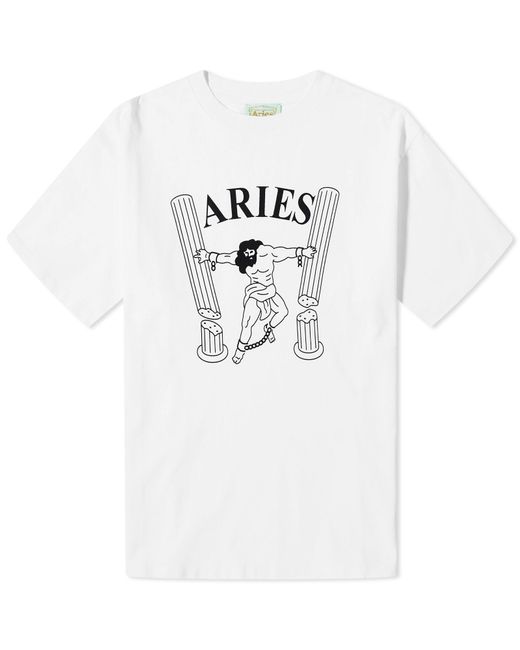 Aries White Samson T-Shirt