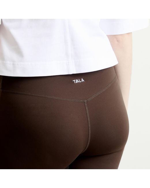 Tala Brown Capri Leggings