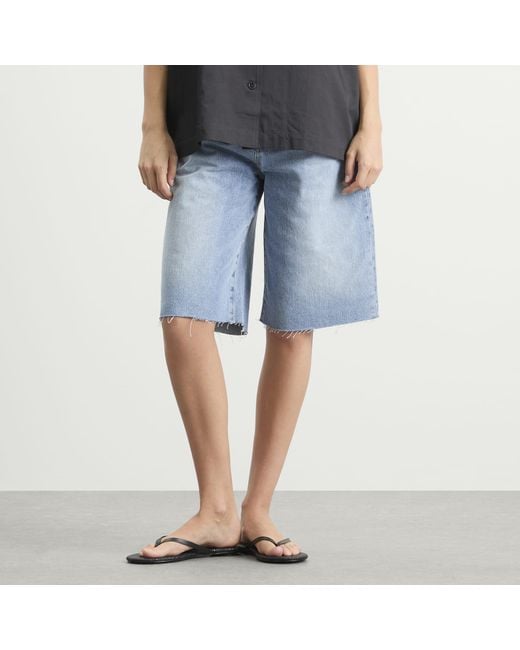 Rohe Blue Rohe Baggy Fit Denim Shorts