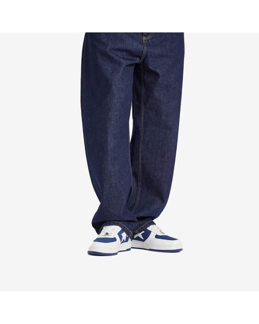 A Bathing Ape Blue Negative Bape Sta Sneaker for men