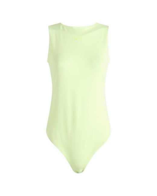 Nike Green Dri-Fit Form Bodysuit