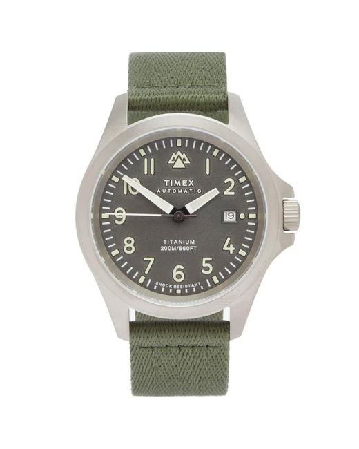 Timex Metallic Expedition North Titanium Automatic 41Mm Watch