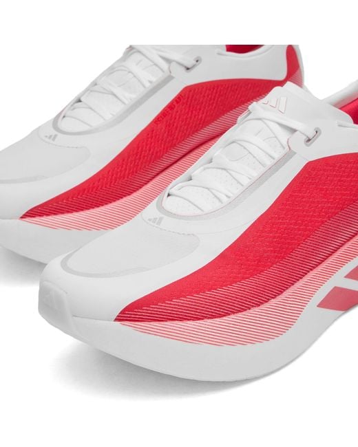 Adidas Pink Hyperboost Edge Sneaker for men