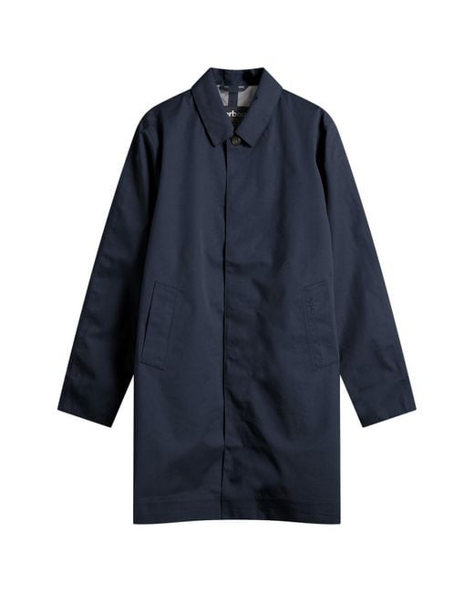 Barbour Blue Lorden Waterproof Mac for men