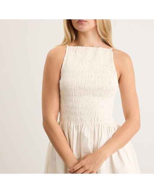 Faithfull The Brand White Myah Mini Dress
