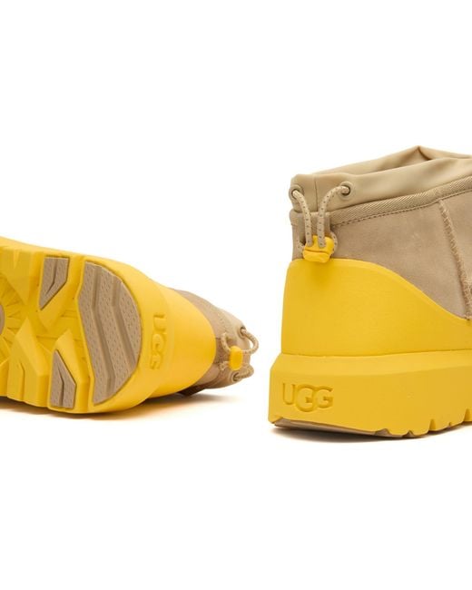 Ugg Yellow Ultra Mini Weather Hybrid Boot for men