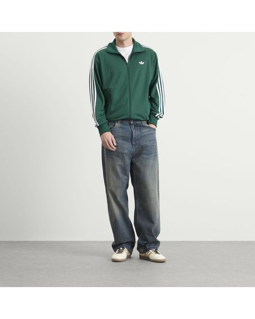 Adidas Green Firebird Tracktop for men