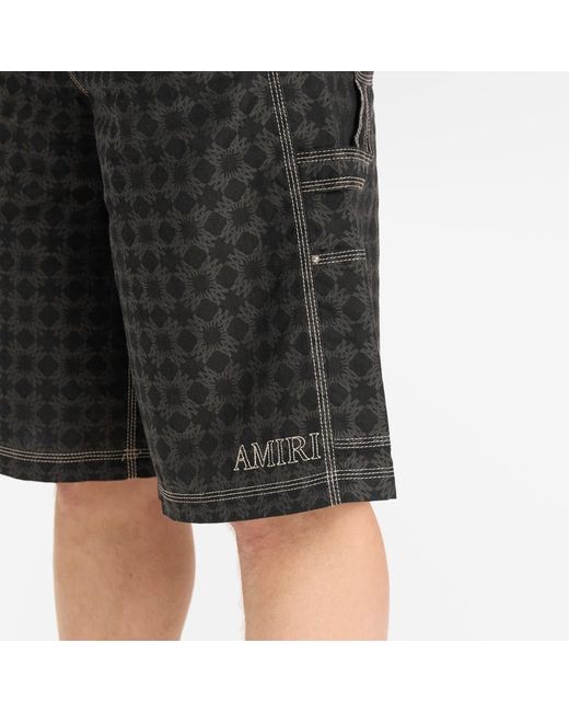 Amiri Gray Ma Quad Work Short for men