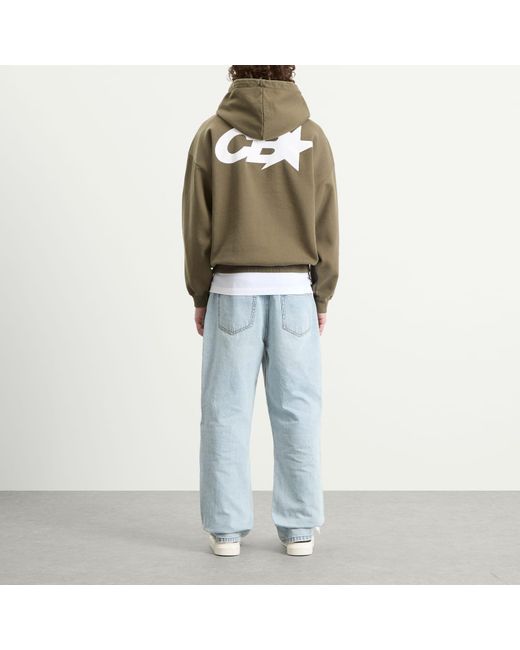 Cole Buxton Green Cb Star Racing Hoodie for men
