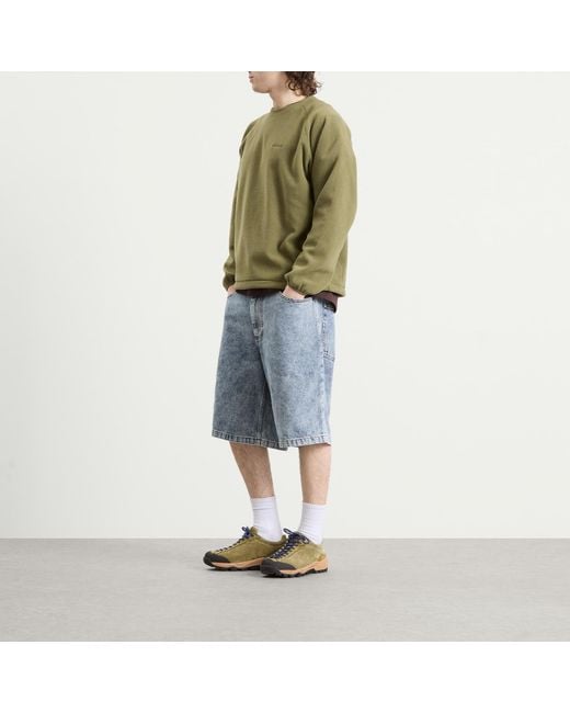 POLAR SKATE Blue Big Boy Denim Shorts for men