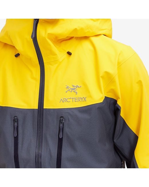 arcteryx black and yellow