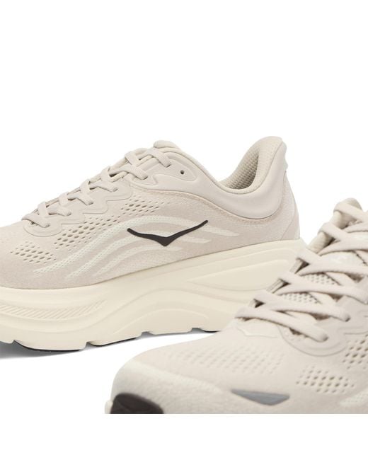 Hoka One One White Bondi 9 Sneaker for men