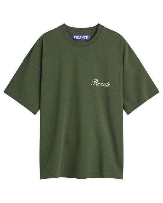 Picante Green Tailor T-Shirt for men