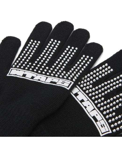 (w)taps Black Grb Gloves for men