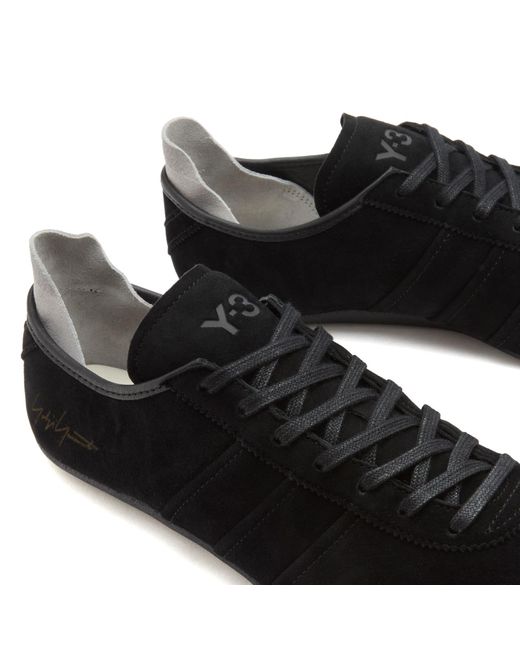 Y-3 Black Tokyo Suede