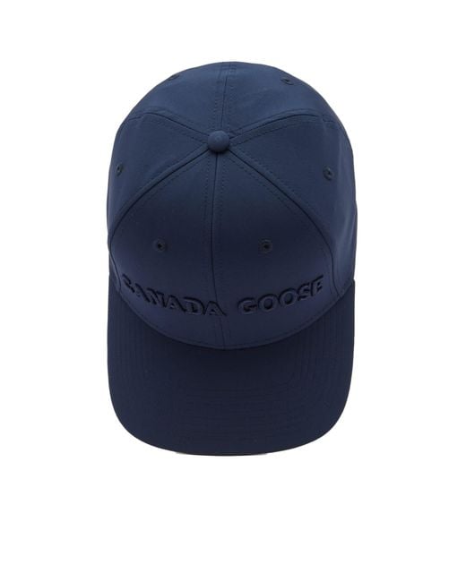 Canada Goose Blue New Tech Cap for men