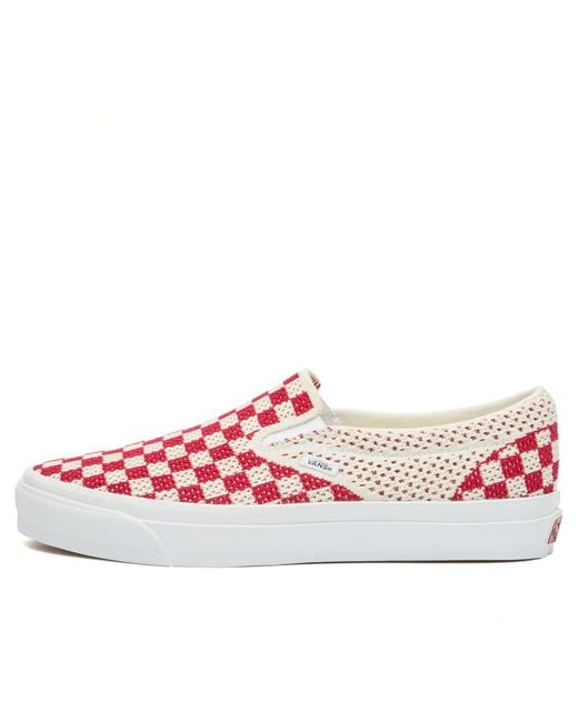 Vans Pink Lx Classic Slip-On 98 Ek Sneaker for men