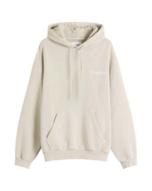 MKI Miyuki-Zoku White Design Studio Hoodie for men