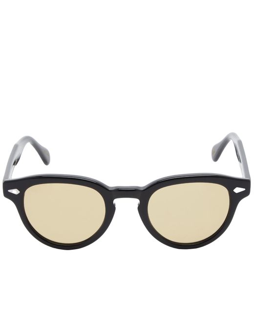 Moscot Brown Maydela Sunglasses/Amber for men