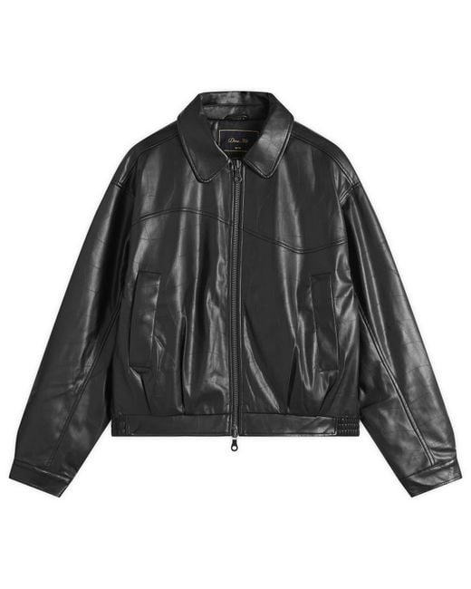 Dime Debossed Wavy Jacket in Black for Men | Lyst Canada