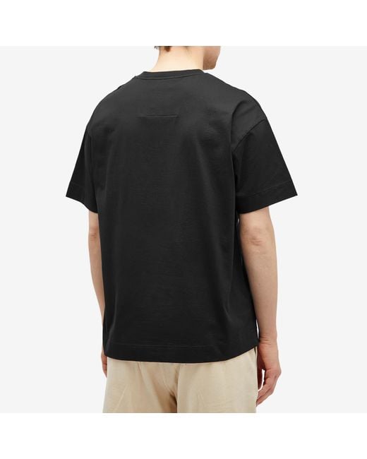 Givenchy Black Signature Logo Regular Fit T-Shirt for men