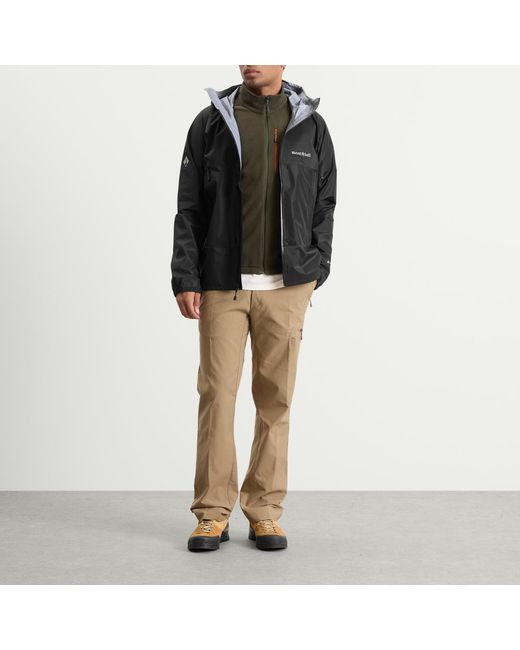 Montbell Black Rain Dancer Jacket for men